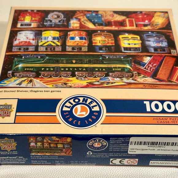 Lionel Trains 1000-Piece Puzzle by MasterPieces - “Well Stocked Shelves” - Picture 3 of 14